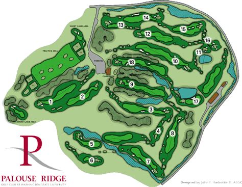 Course Map Palouse Ridge Golf Club Palouse Ridge Golf Club