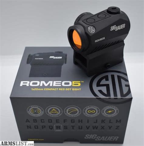 Armslist For Sale New Sig Sauer Romeo Reddot