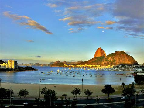 Enseada De Botafogo Rio De Janeiro Vista Do Terraço Do B Flickr