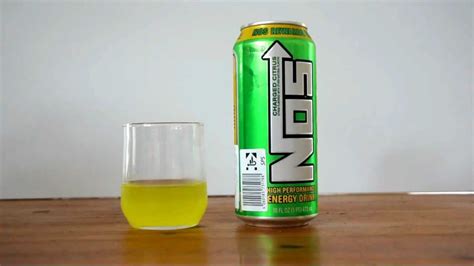 Nos High Performance Energy Drink Charged Citrus Review Youtube