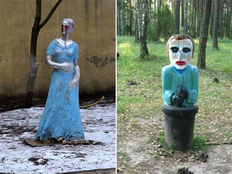 Scary Playgrounds In Russia Pics