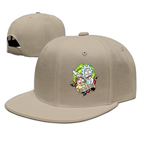 Buy Rick And Morty Adjustablefitted Unisex Flat Baseball Cap Online At