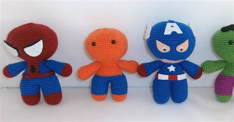 Cositas A Ganchillo Superheroes A Crochet