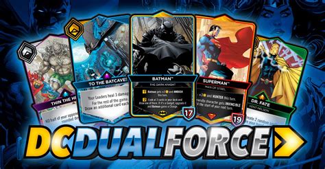 Dc Dual Force Dc Comics New Digital Card Game Lets You Play Your