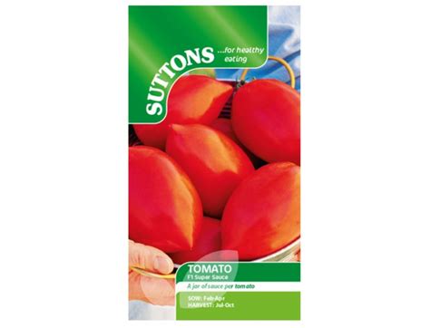 Tomato Seeds Super Sauce F1 Knights Garden Centres