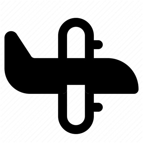 Airplane Airport Flagship Plane Icon