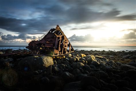 Fading Memories An Old Shipwreck At Jæren Norway A Treac Flickr