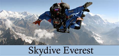 Equipment And Safety Skydive Mount Everest 2012