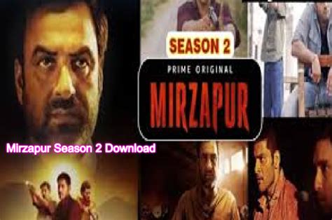 Mirzapur Season 2 Download Filmyzilla Filmywap Filmyhit Filmymeet