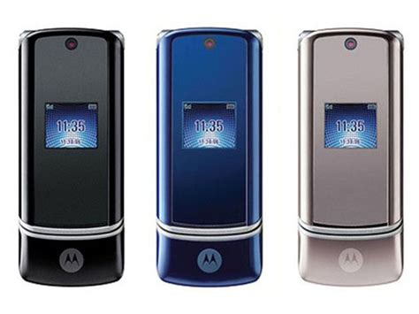 Refurbished Original Motorola Krzr K1 Bluetooth Cell Phone Mobile Mp3