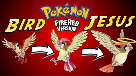 Pokemon Firered Version Episode 10 Bird Jesus Is Born Youtube
