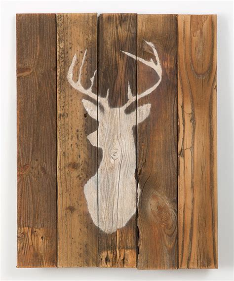 Another Great Find On Zulily Wood Stag Wall Art By Delhutson Designs