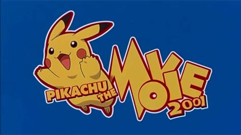 Pikachu The Movie 2001 Logo Youtube