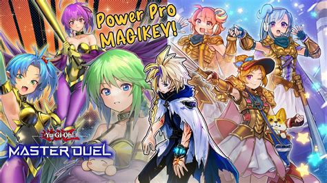 How To Magikey Ft Power Pro Lady Sisters And Power Pro Knight Girls Yu Gi Oh Master Duel Youtube