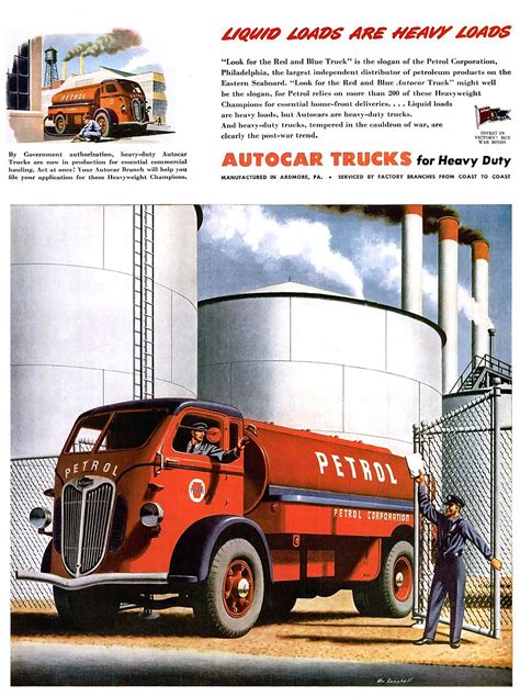 Transpress Nz 1944 Autocar Trucks Advert