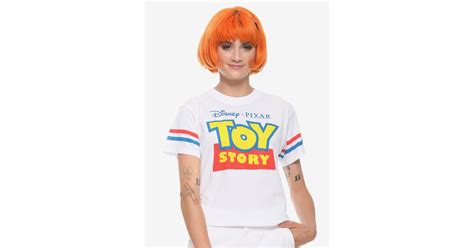 Disney Pixar Toy Story Logo Girls Athletic T Shirt Hot Topic Toy Story Collection 2019