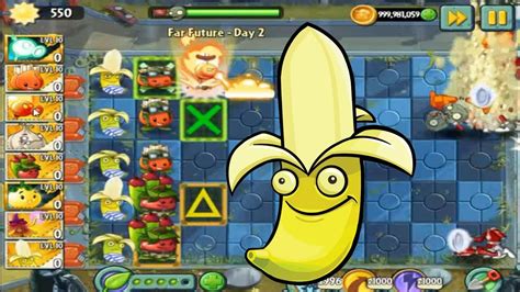 Plants Vs Zombies 2 Banana Launcher Pvz 2 Pro 1 Youtube