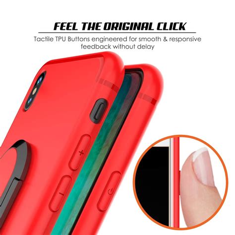 Iphone Xs Max Case Punkcase Magnetix Protective Tpu Cover W Kickstand