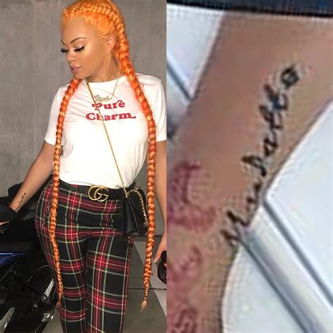 Miss Mulatto S 8 Tattoos And Meanings Steal Her Style