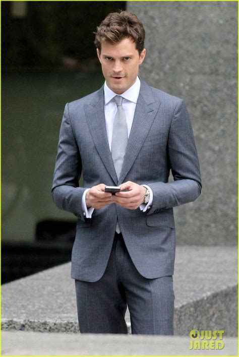 jamie dornan is back as christian grey for fifty shades of grey reshoots see the new set