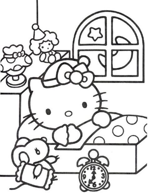 Hello kitty ausmalbilder 5, hello kitty ist eine entzã¼ckende fiktive figur, die seit 1974 die herzen regiert. HELLO KITTY AUSMALBILDER - Templates