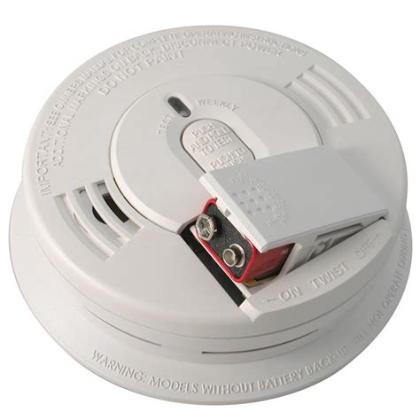 Kidde Ac Hardwired 120 Volt Smoke Detector In The Smoke Detectors