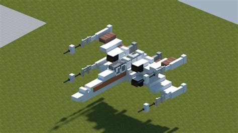 Starwars T 65b X Wing Starfighter With Download Minecraft Map