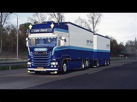 ETS Euro Truck Simulator Scania R Van Herk Promods