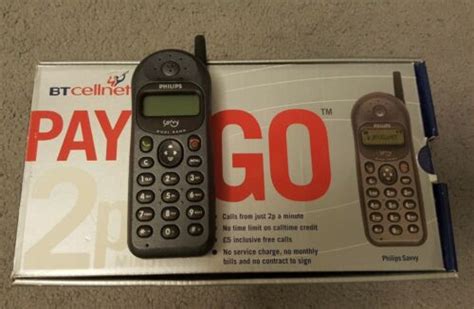 Philips Savvy Retro Mobile Phone Ebay