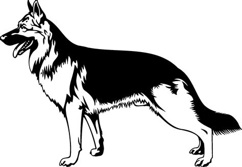 German Shepherd Dog Svg Etsy