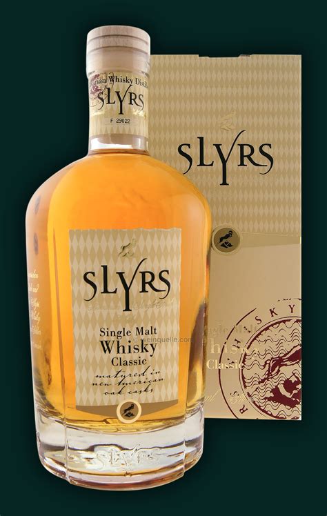 Slyrs Bavarian Single Malt Whisky Classic Weinquelle Lühmann