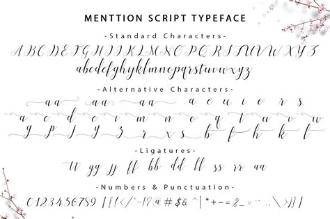 Menttion Beautiful Script Fonts Wooskins