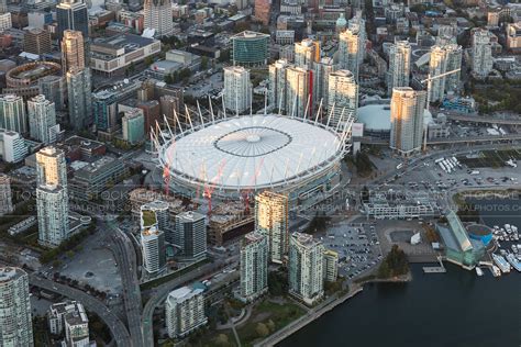 Aerial Photo Bc Place Stadium