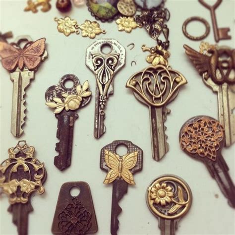 14 Diy Happy Project With Recycled Keys Art For Fancy People