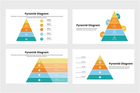 Pyramid Diagram Infographics - infograpify