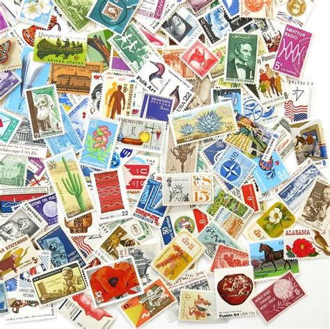Vintage Unused Postage Stamps Extra Large Collection No 1 Vintage