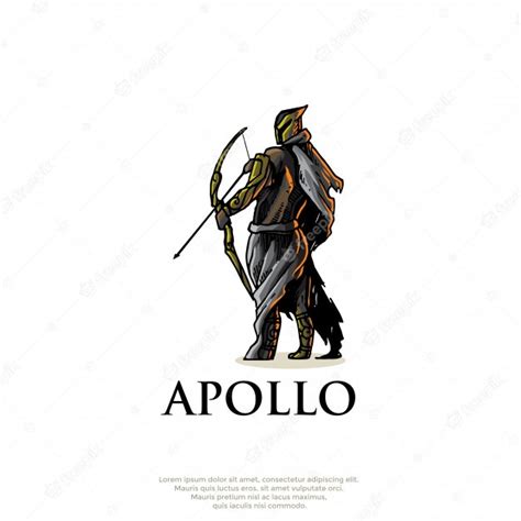 Premium Vector Apollo Greek God Logo