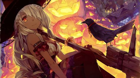 Fond Décran Anime Halloween Fan Art Jeux Capture Décran Mecha