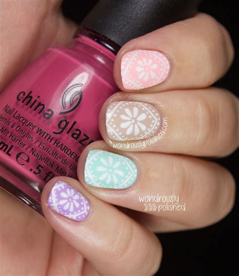 The Beauty Buffs Pastel Trends Pastel Nail Art Nail Art Floral Nails
