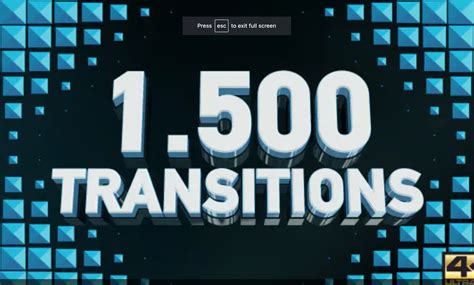20+ Best After Effects Transitions (Free & Cool AE Video Transitions