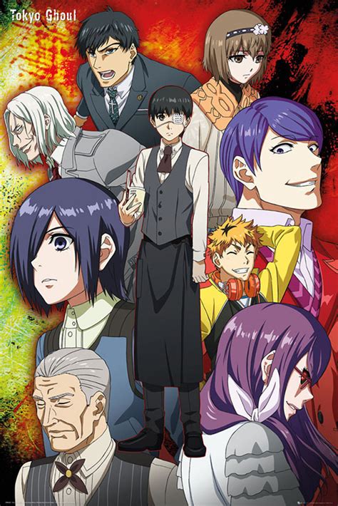 Tokyo Ghoul Group Poster