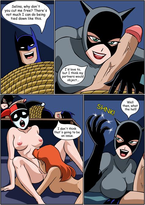Rule 34 Batman Batman Series Catwoman Comic Dc Dcau Female Harley