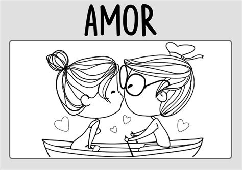 Dibujos De Amor Para Colorear DIBUJOS De Amor Bonitos Los Mejores DIBUJOS Para Colorear