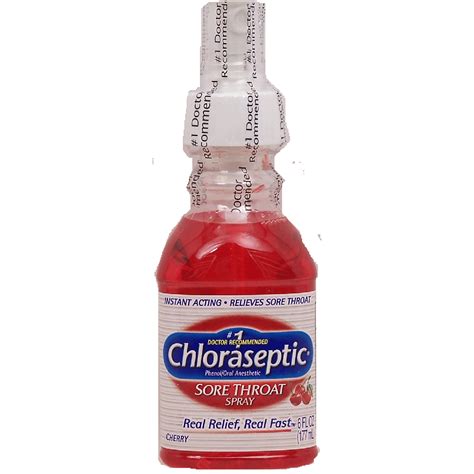 Chloraseptic Sore Throat Spray Cherry Flavor 6fl Oz Medicin Oral