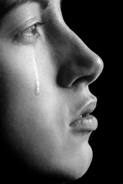 sad crying girl stock image image of loneliness adults 157346383