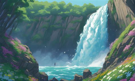 Details More Than 126 Anime Waterfall  Best Dedaotaonec