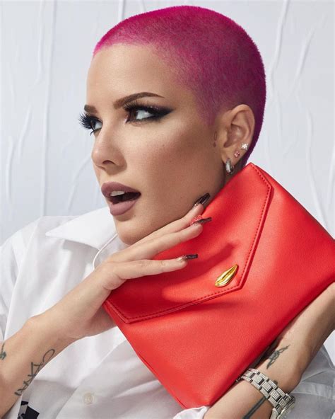 Halsey Freckles Celebs Buzzed Photoshoot Lilith Short Cuts Wifey Crowd