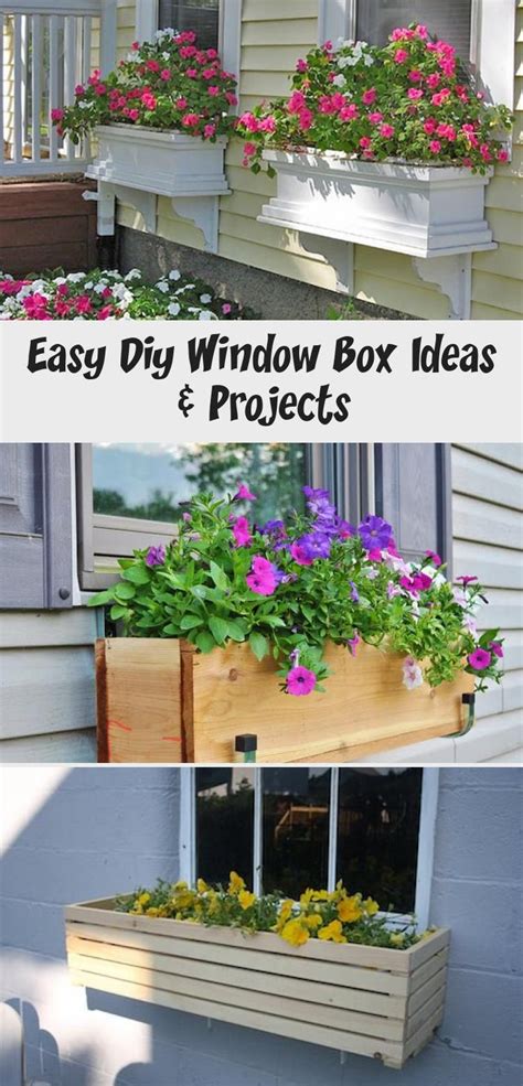 The alarm is also extremely easy to use. Easy Diy Window Box Ideas & Projects - Decor Dıy in 2020 ...