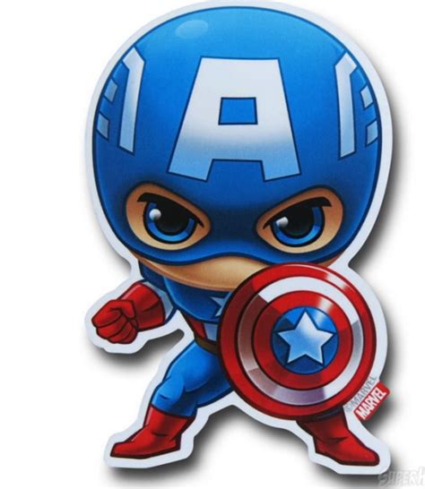 Captain America Chibi Marvel Chibi Captain America