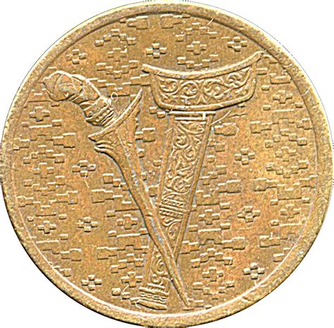 In 1967, the first series of sen coins were introduced in denominations of 1 sen, 5 sen, 10 sen, 20 sen and 50 sen. Malaysia 1 Ringgit - Foreign Currency